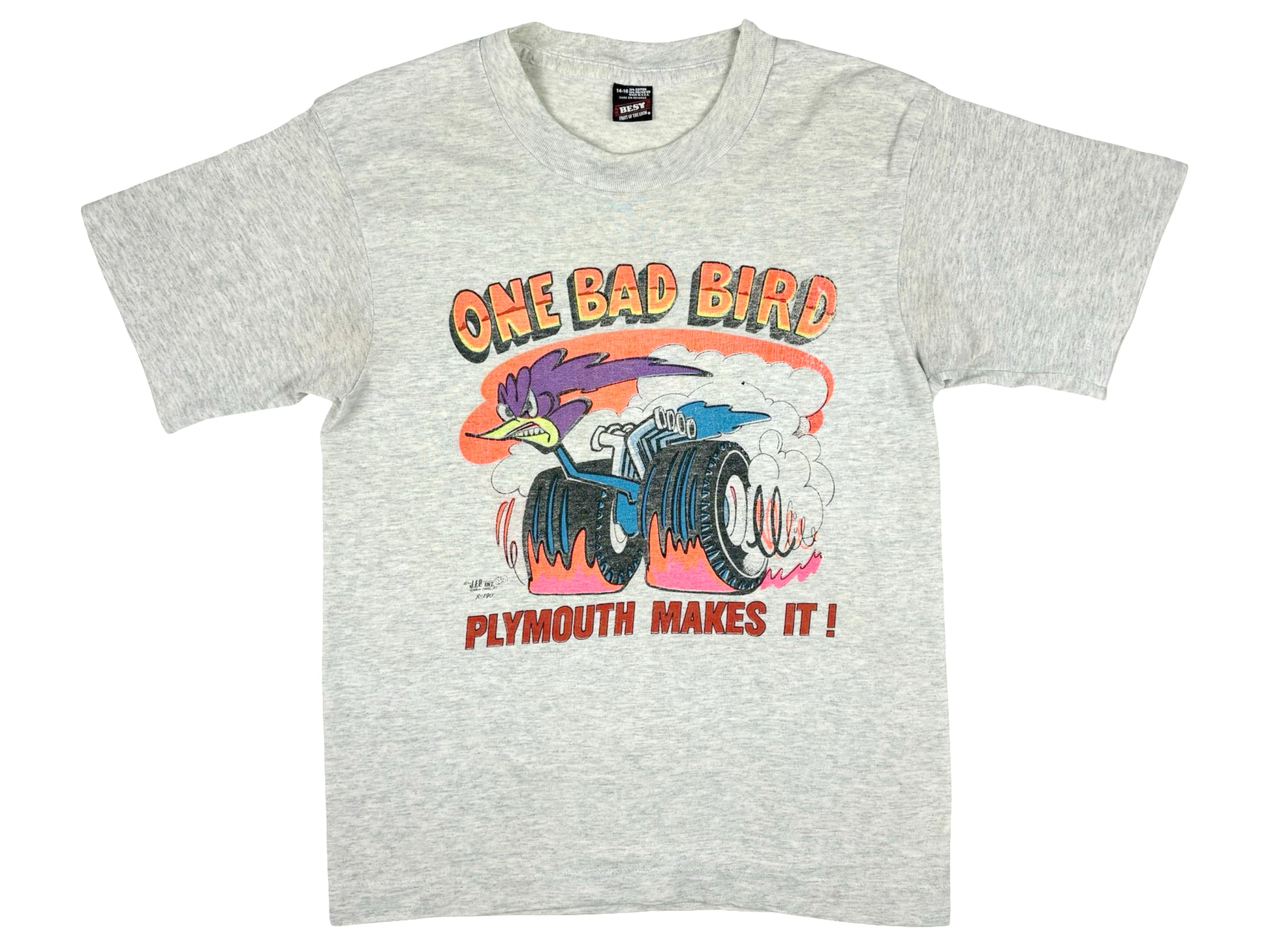Vintage Plymouth One Bad Bird Road Runner T-Shirt