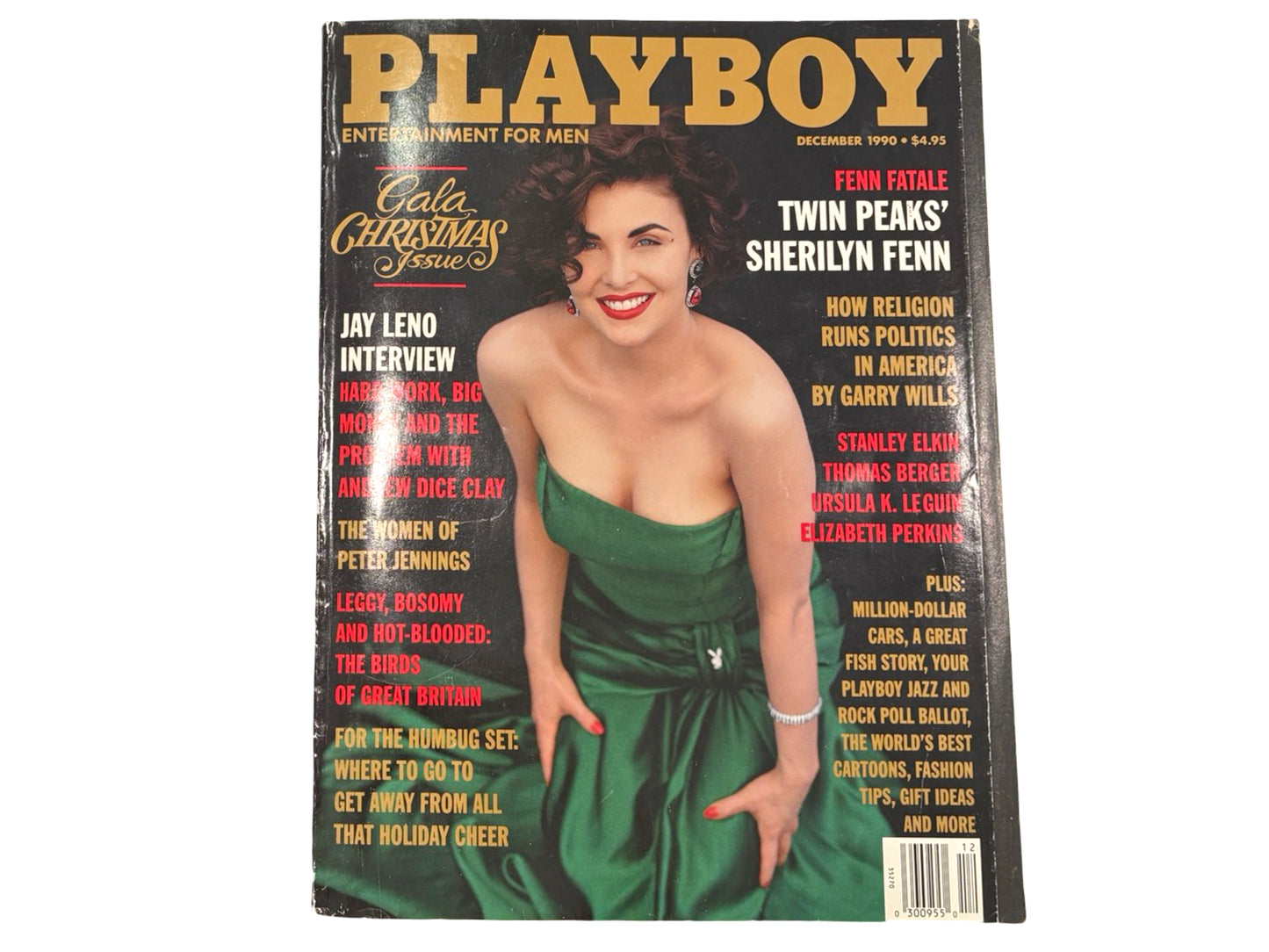 Playboy Magazine December 1990 Sherilyn Fenn