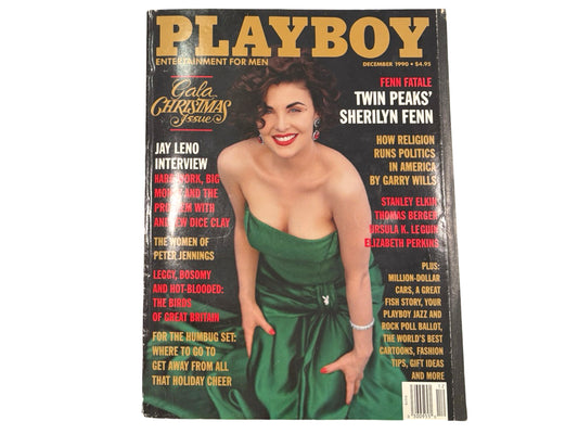 Playboy Magazine December 1990 Sherilyn Fenn