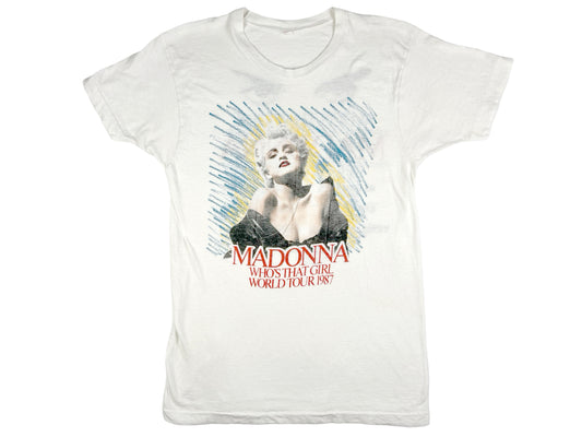 Vintage Madonna Who's That Girl Tour T-Shirt