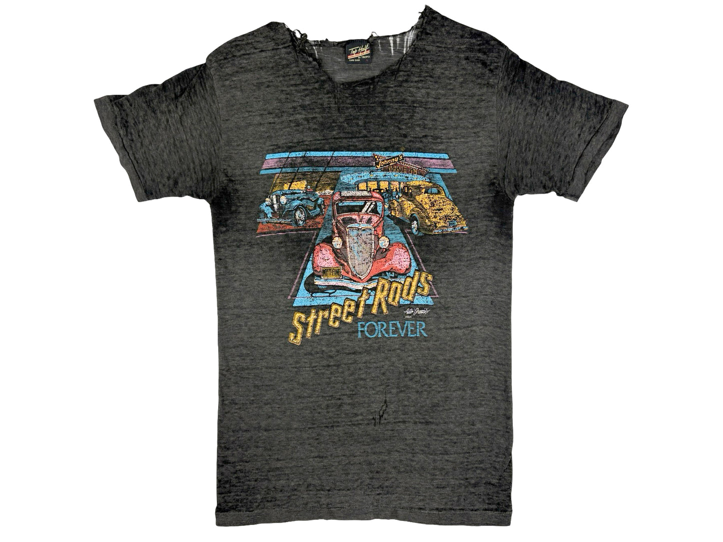Vintage Street Rods Forever Threadbare T-Shirt