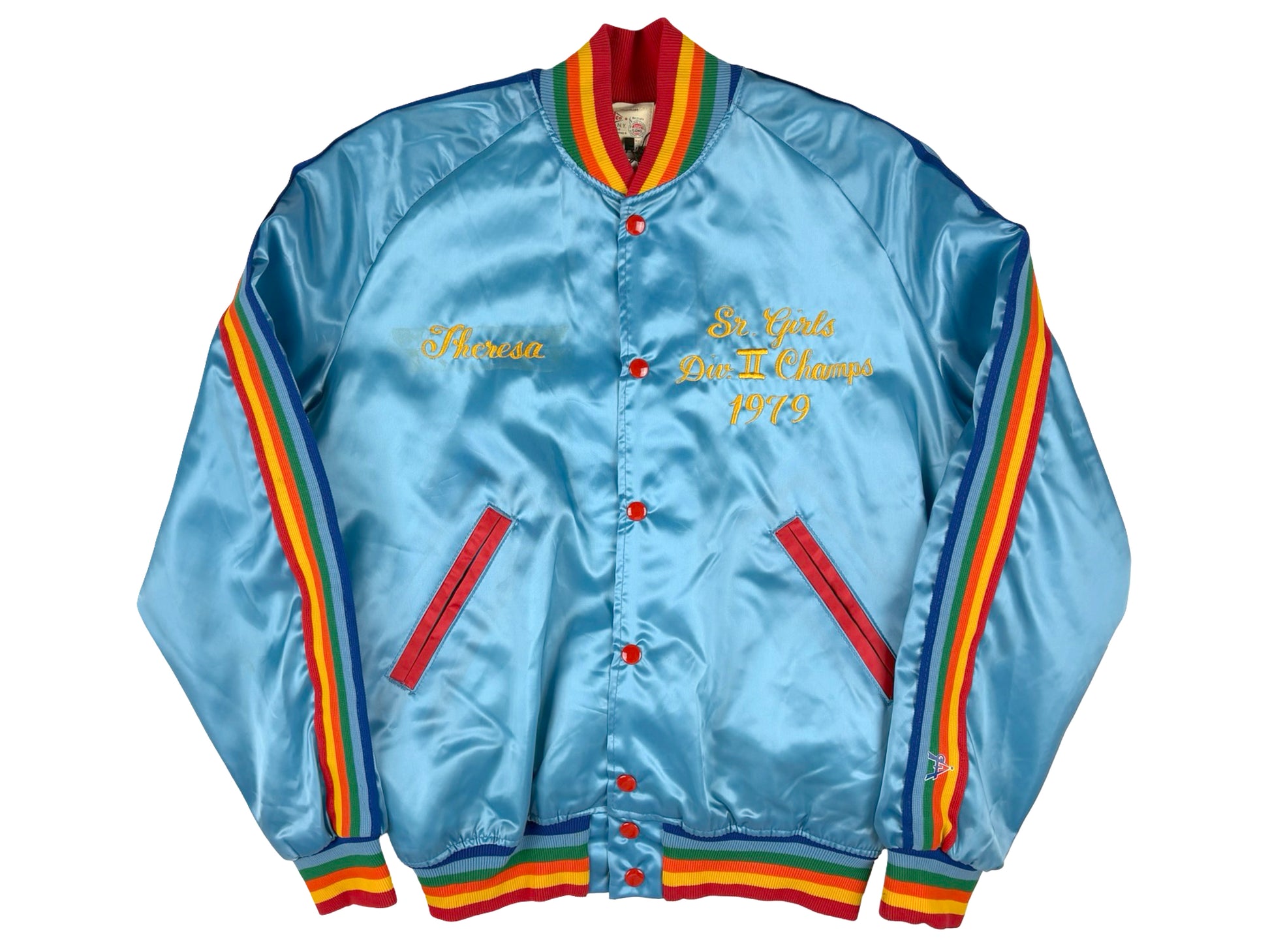 Vintage Rumford All Stars Senior Girls Division 2 Champs 1979 Jacket