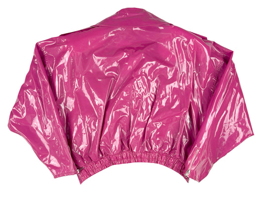 Kenn Sporn Hot Pink Vinyl Moto Jacket