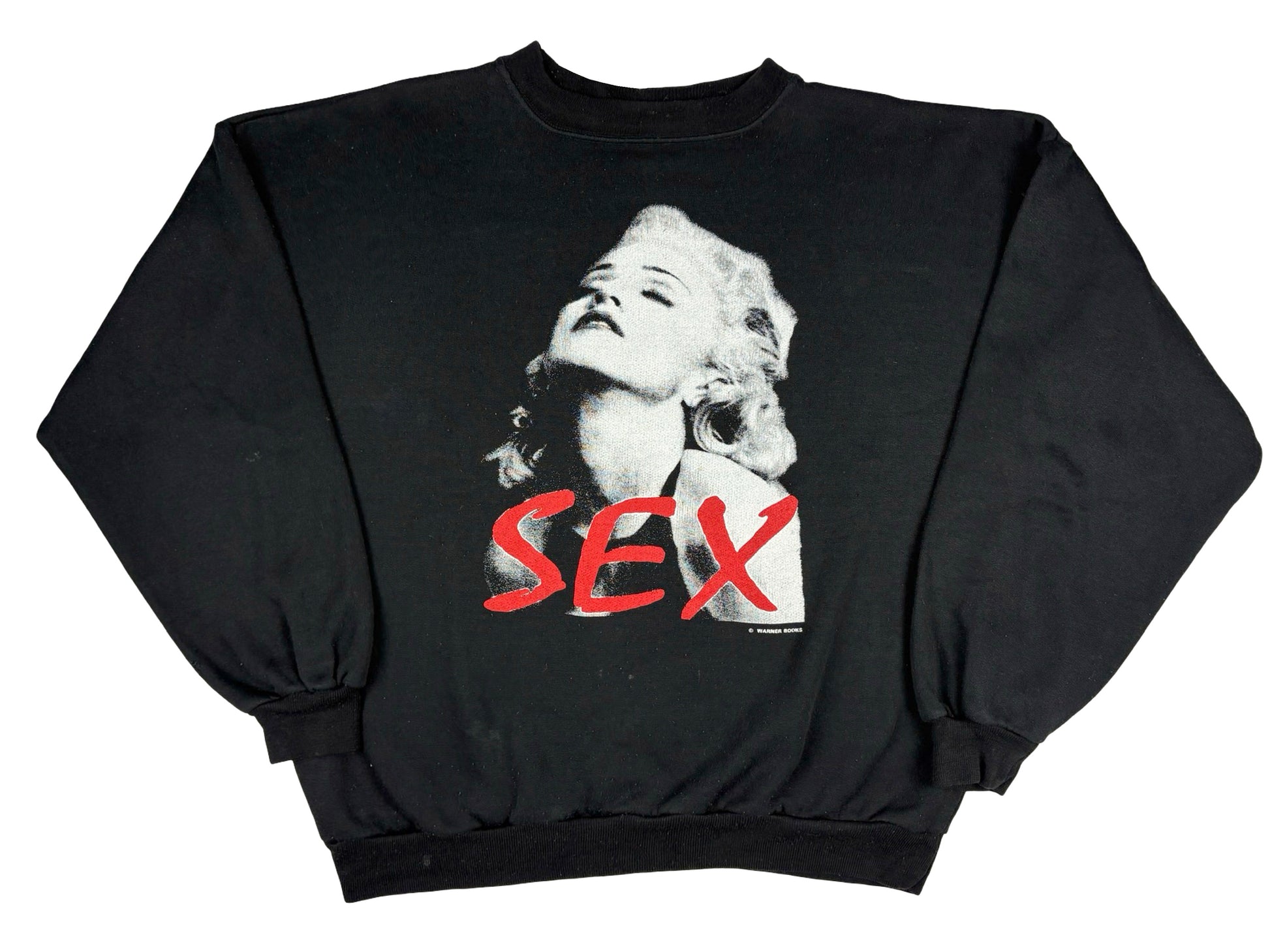 Vintage Madonna Sex Book Tri-Blend Sweatshirt