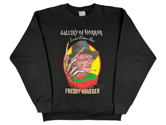 Vintage Gallery of Horrors Freddy Krueger Sweatshirt