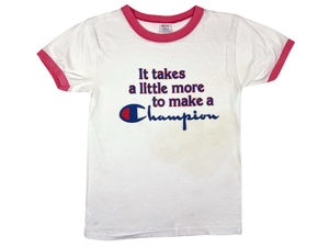 Champion It Takes a Little More Ringer T-Shirt