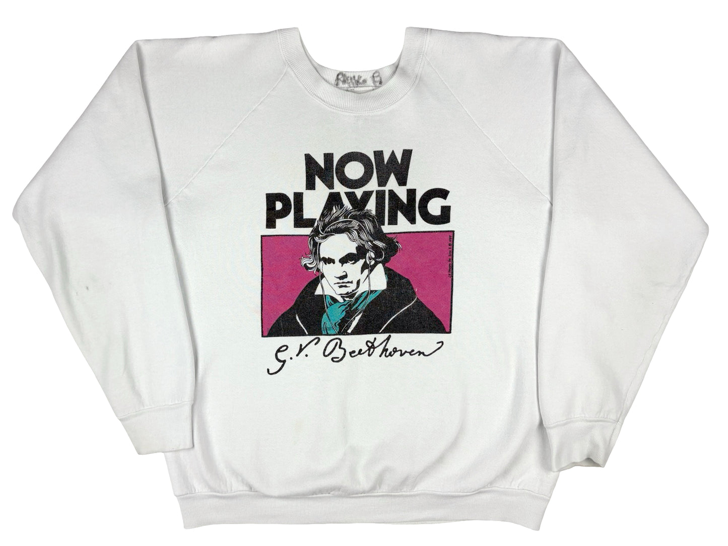 Vintage Now Playing Beethoven Sweatshirt