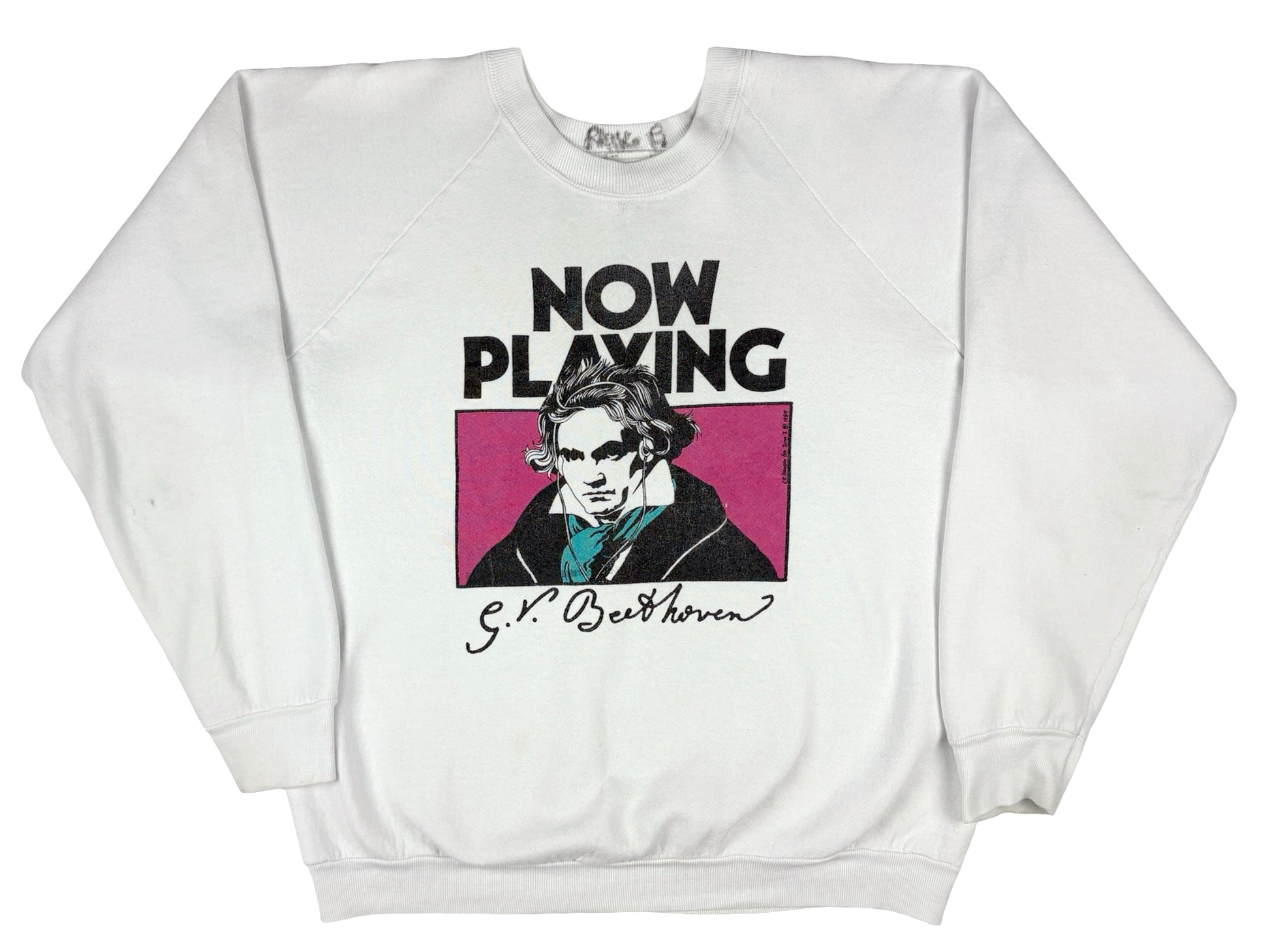 Vintage Now Playing Beethoven Sweatshirt