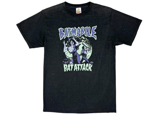 Vintage Batmobile Bat Attack T-Shirt