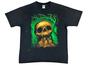 Wes Benscoter Glowing Skull Art T-Shirt