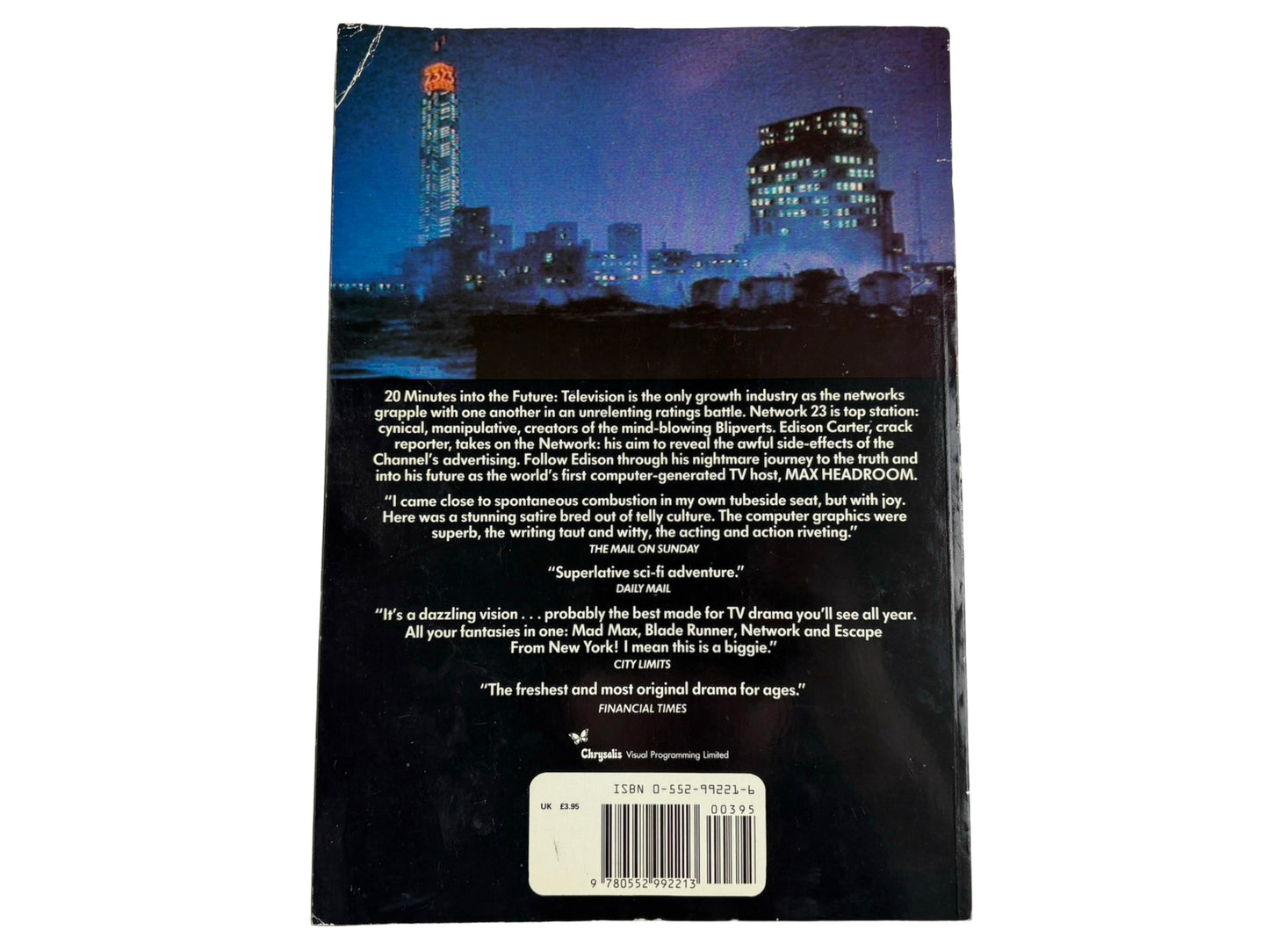 Max Headroom Coke T-Shirt & Book