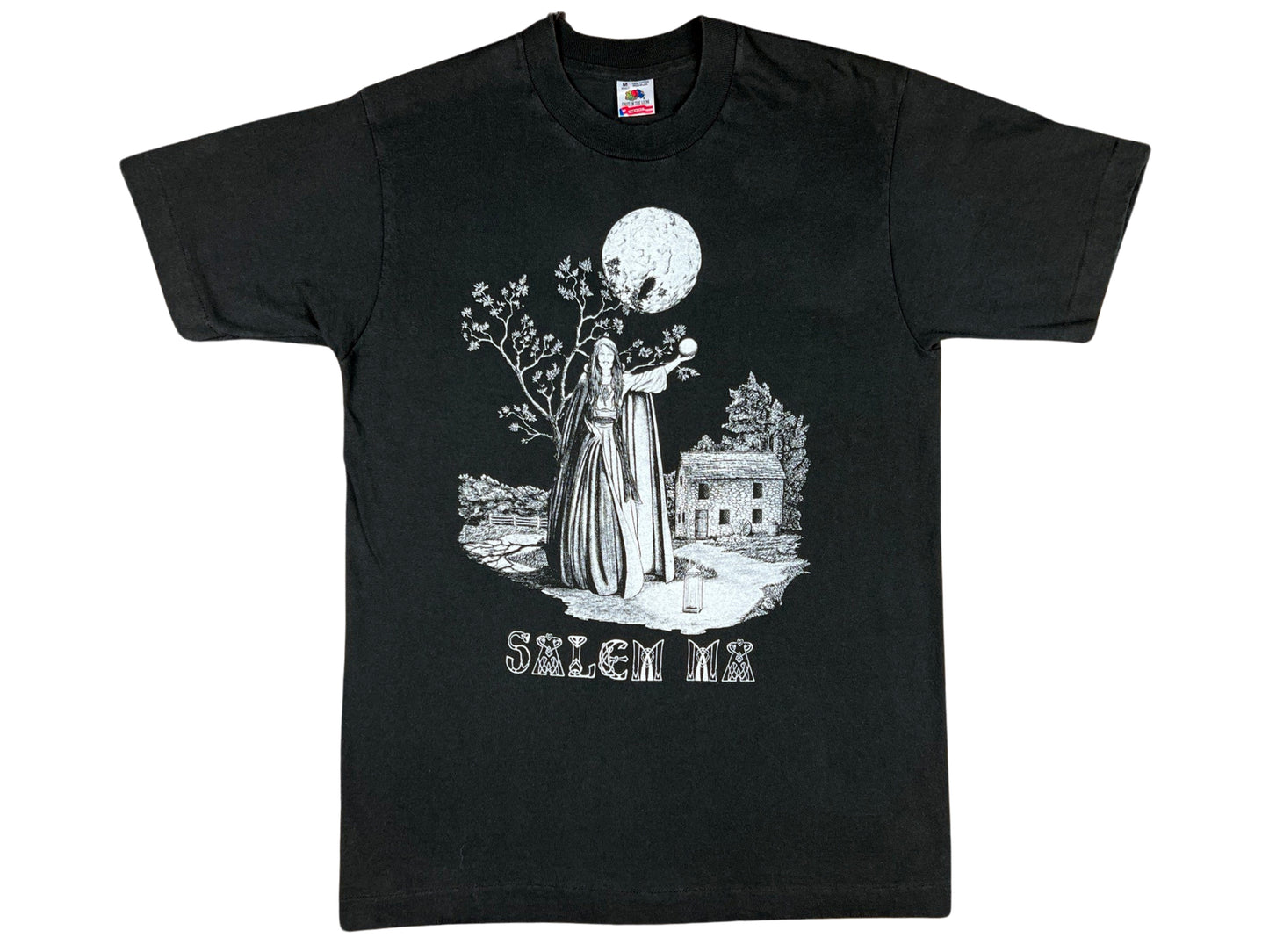 Vintage Salem Massachusetts Witch Tourist T-Shirt