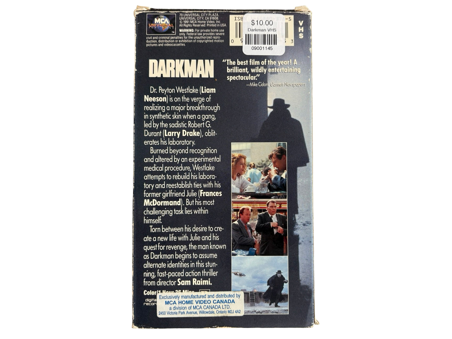 Darkman VHS