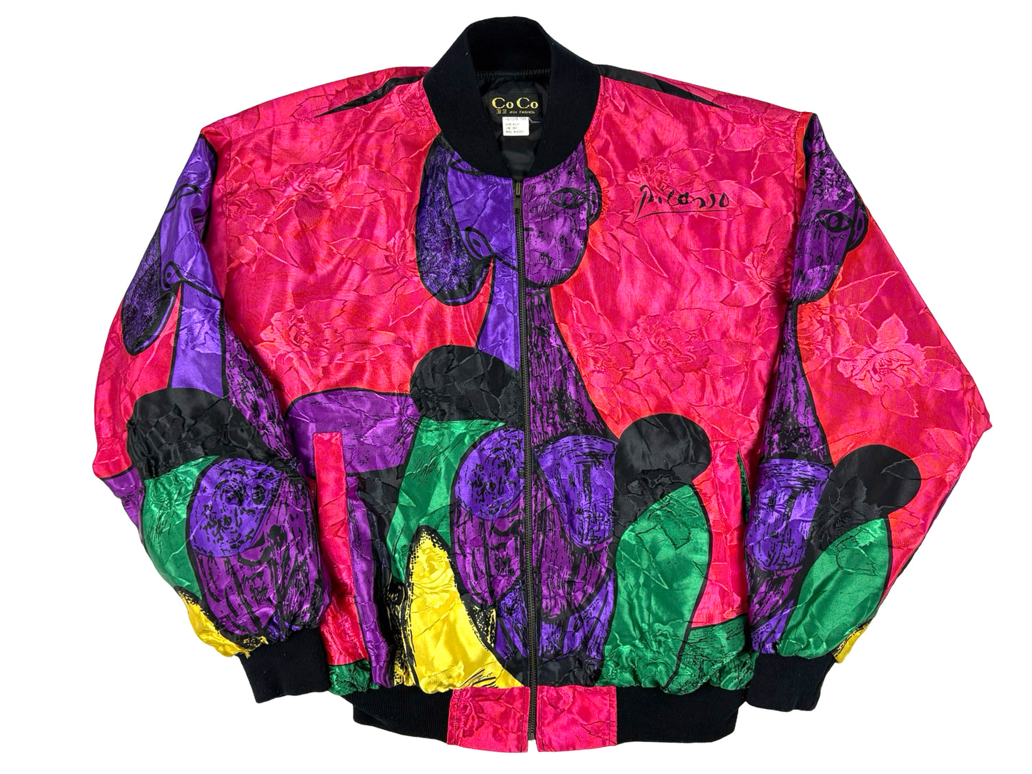 Vintage Pablo Picasso All Over Print Jacket