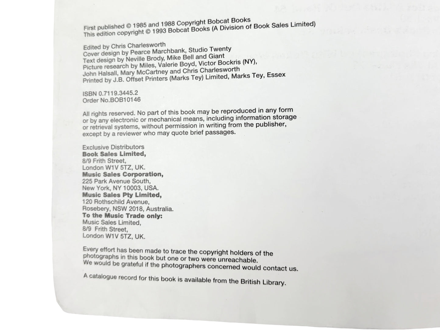 Sex & Drugs & Rock & Roll Book