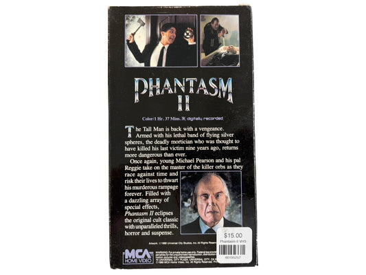 Phantasm II VHS