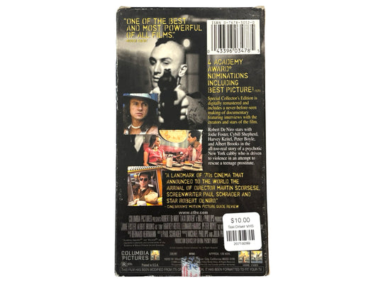Taxi Driver VHS