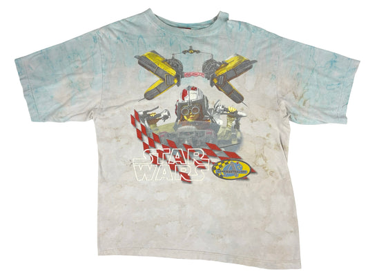 Vintage Star Wars Episode 1 Anakin Tie-Dye T-Shirt