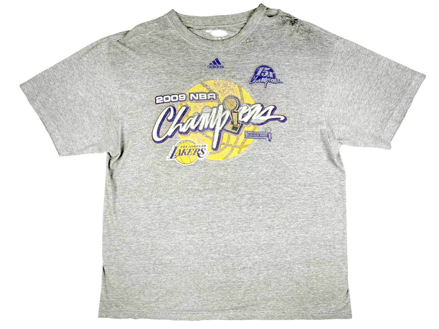 Los Angeles Lakers 2009 NBA Champs Thrashed T-Shirt