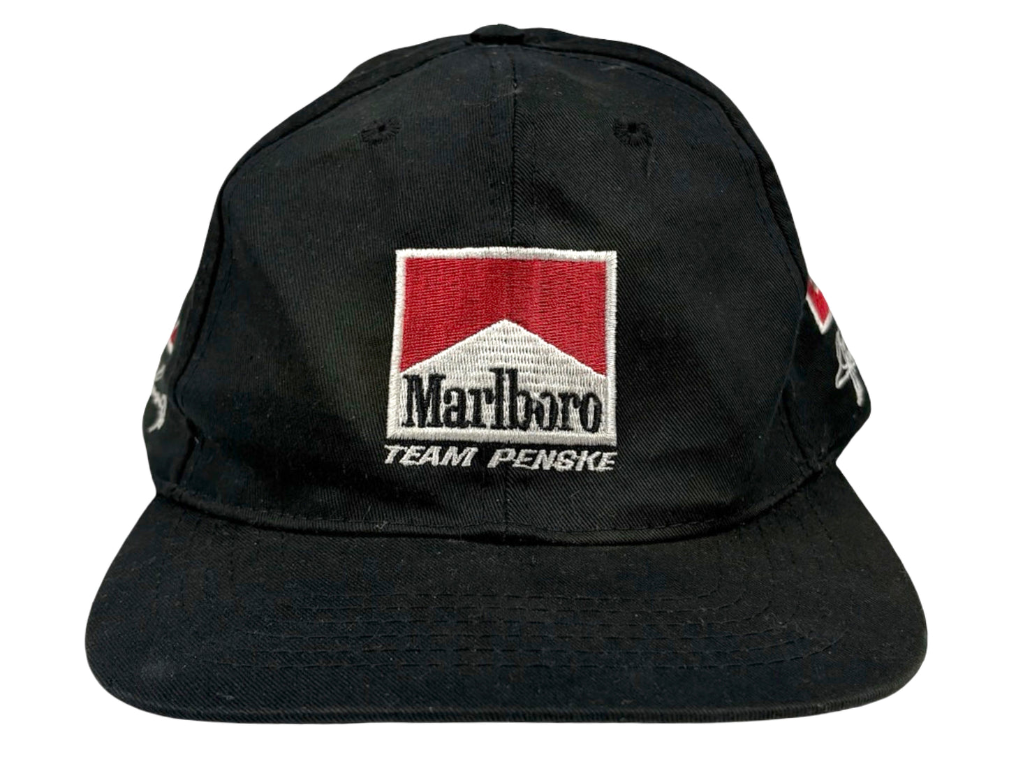 Vintage Marlboro Team Penske Embroidered Snapback Hat