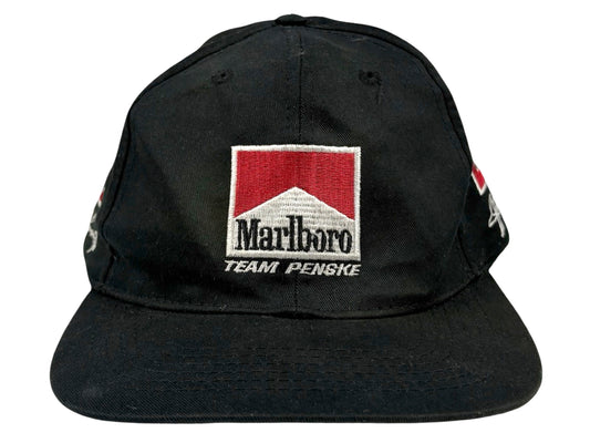 Vintage Marlboro Team Penske Embroidered Snapback Hat