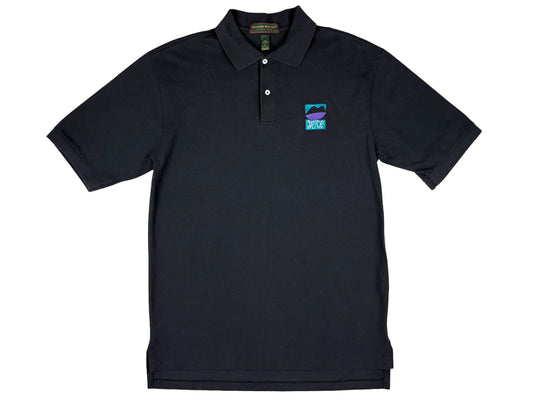 Vintage Spice TV Adult Channel Black Polo Shirt