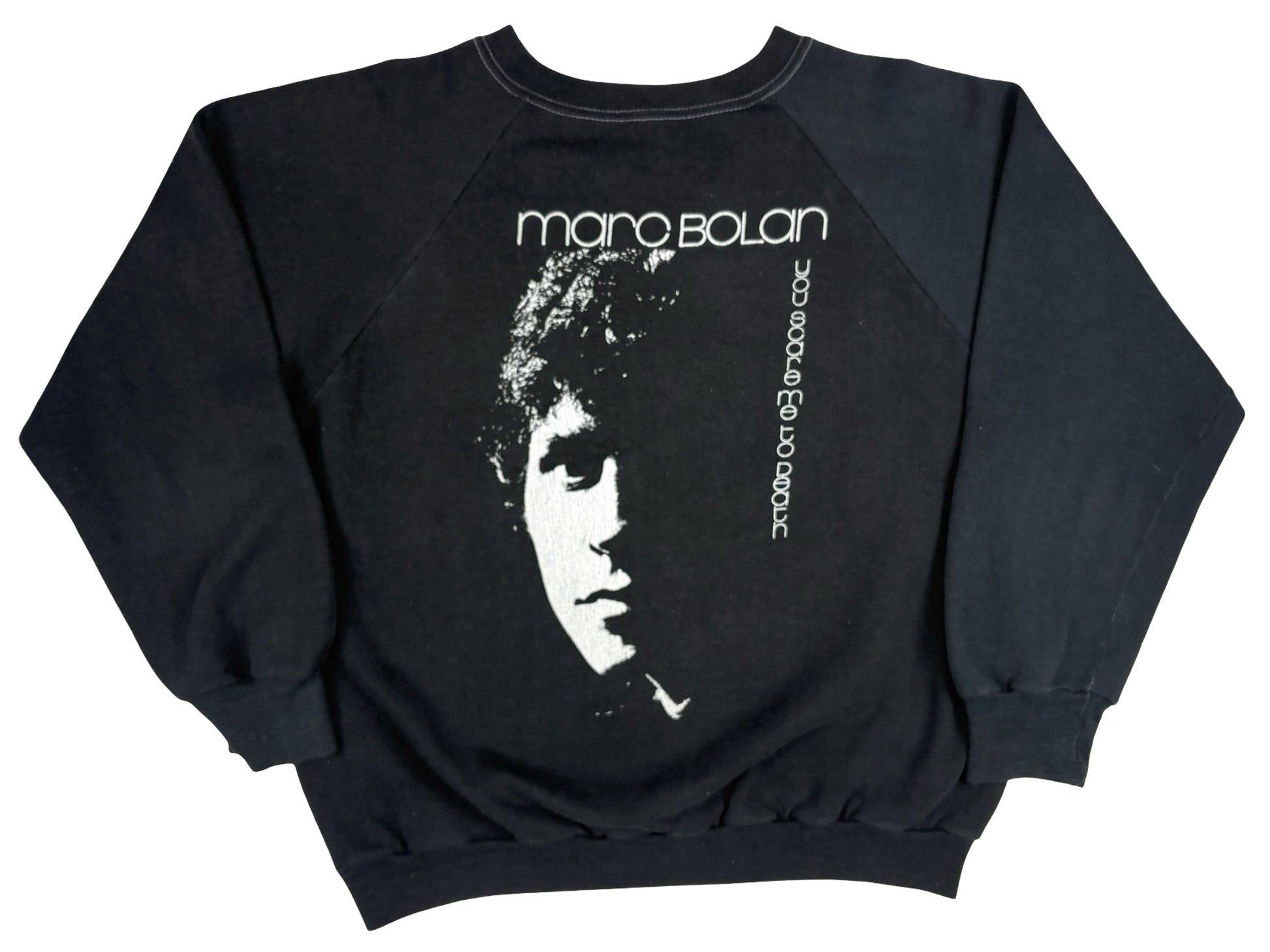 Vintage Marc Bolan 'You Scare Me To Death' Sweatshirt