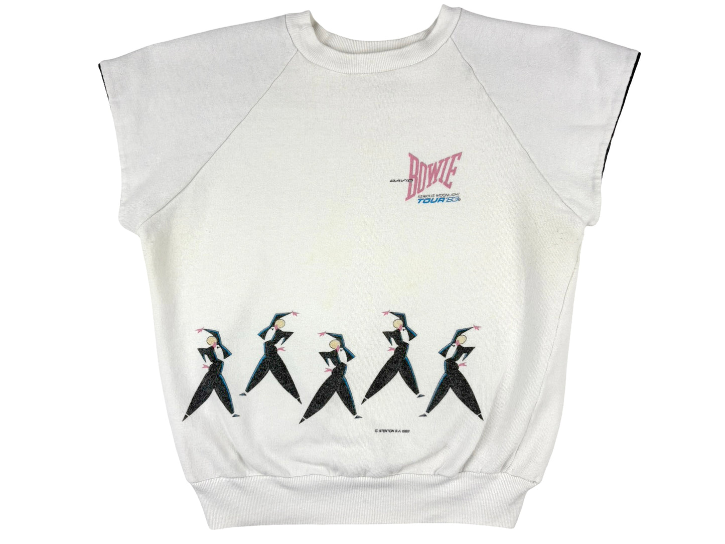 David Bowie 1983 Tour Sleeveless Sweatshirt
