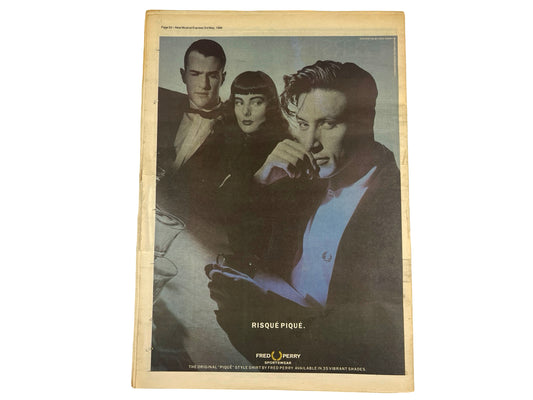 Sade NME Magazine May 1986