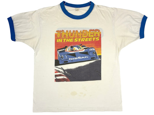 Vintage Nissan Thunder in The Streets Ringer T-Shirt