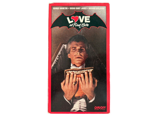 Love At First Bite VHS