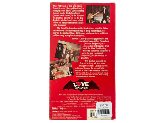 Love At First Bite VHS