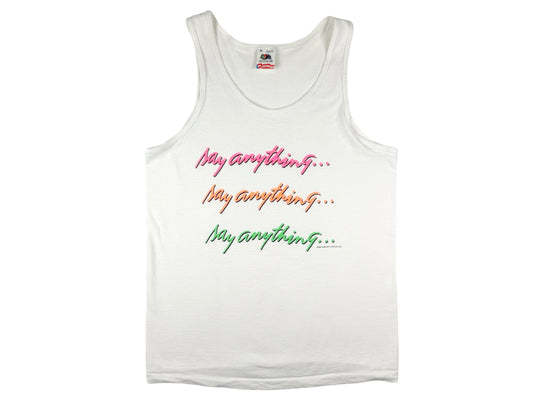 Say Anything Movie Tank Top John Cusack John Hughes 80s
