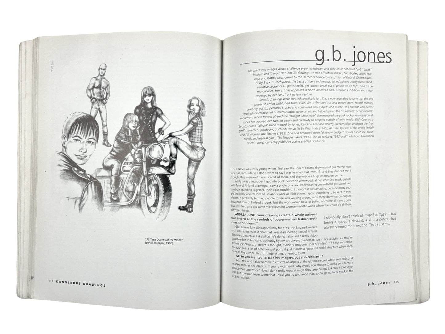 RE Search 'Dangerous Drawings' Book