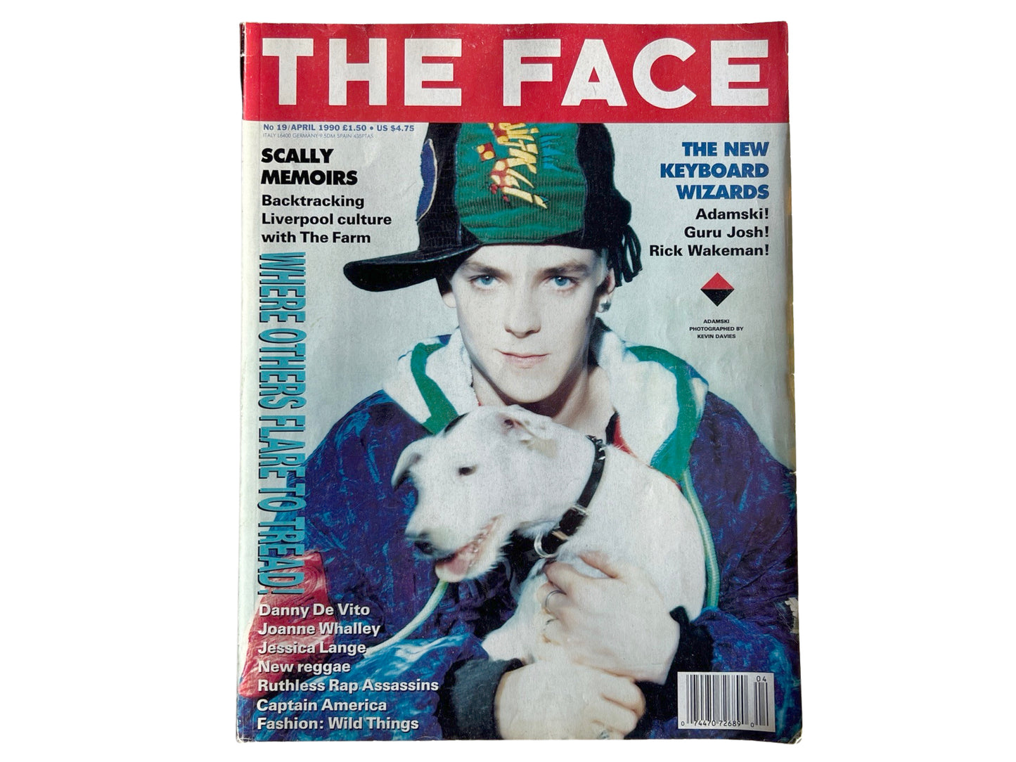 Vintage The Face Magazine April 1990