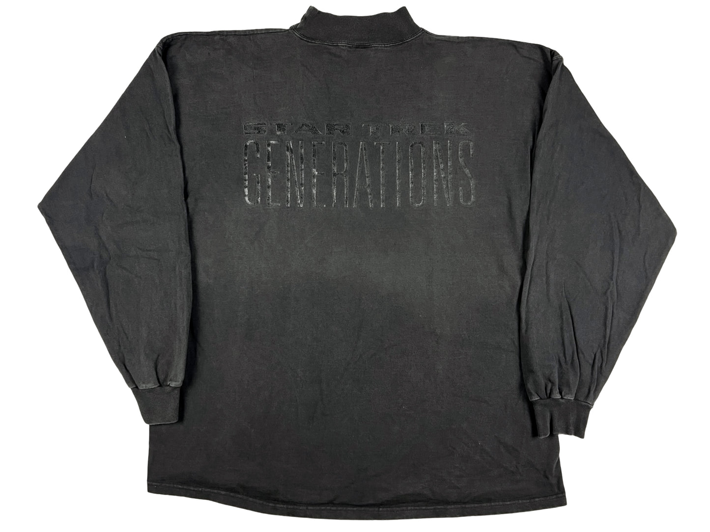 Vintage Star Trek 'Generations' Mock Neck L/S Shirt