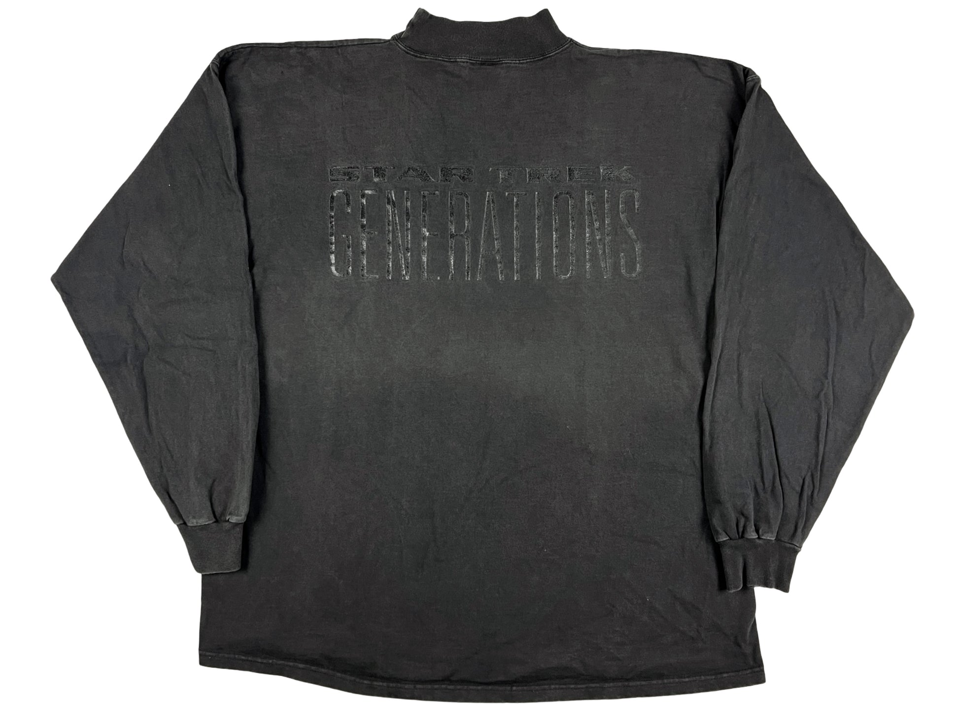 Vintage Star Trek 'Generations' Mock Neck L/S Shirt