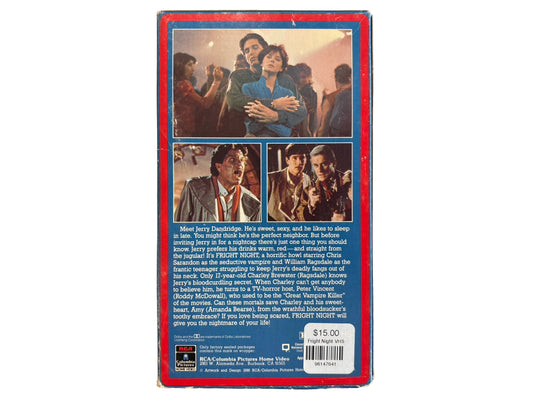 Fright Night VHS