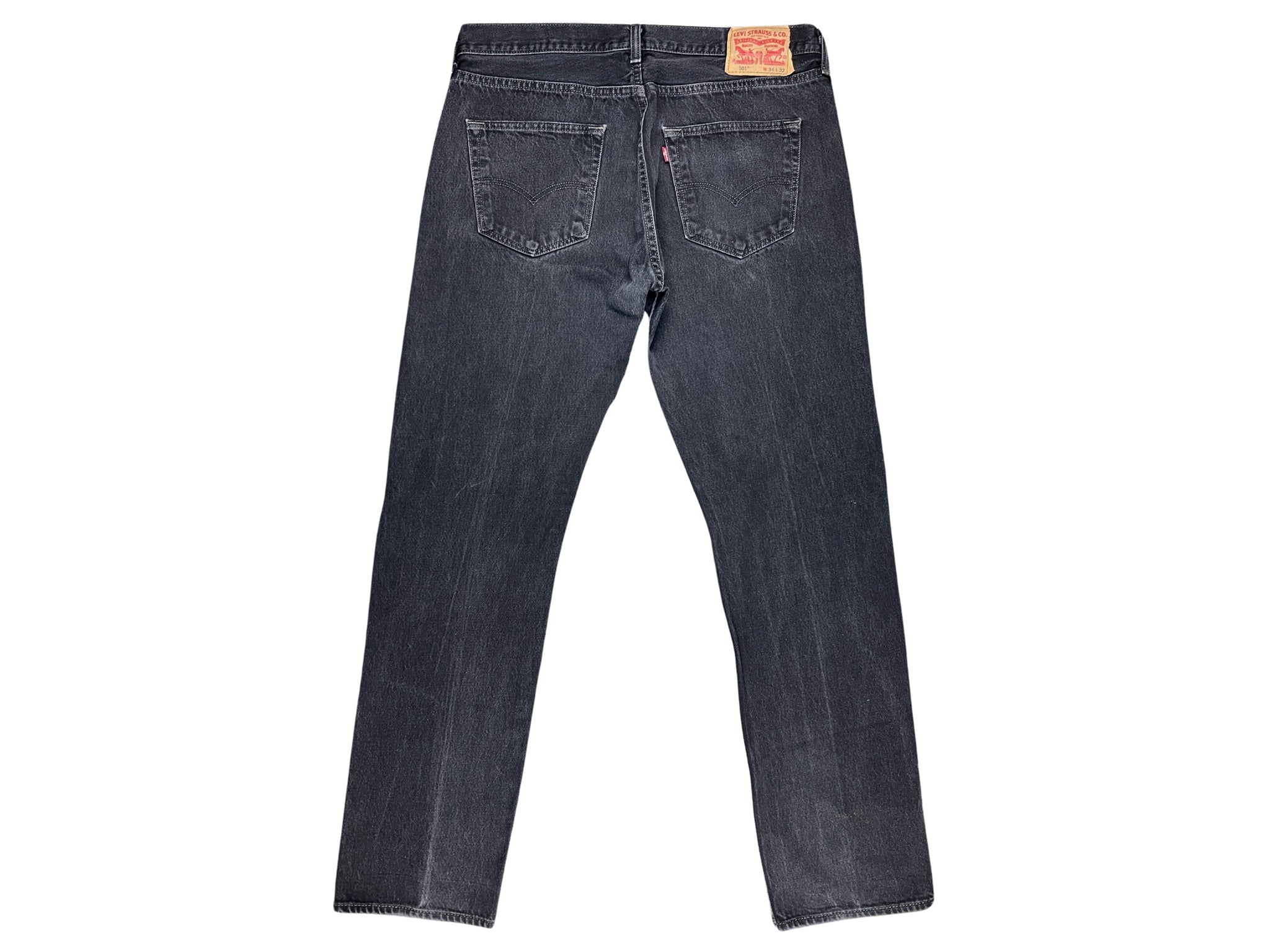 Levis Black 501 Jeans (34" x 32")