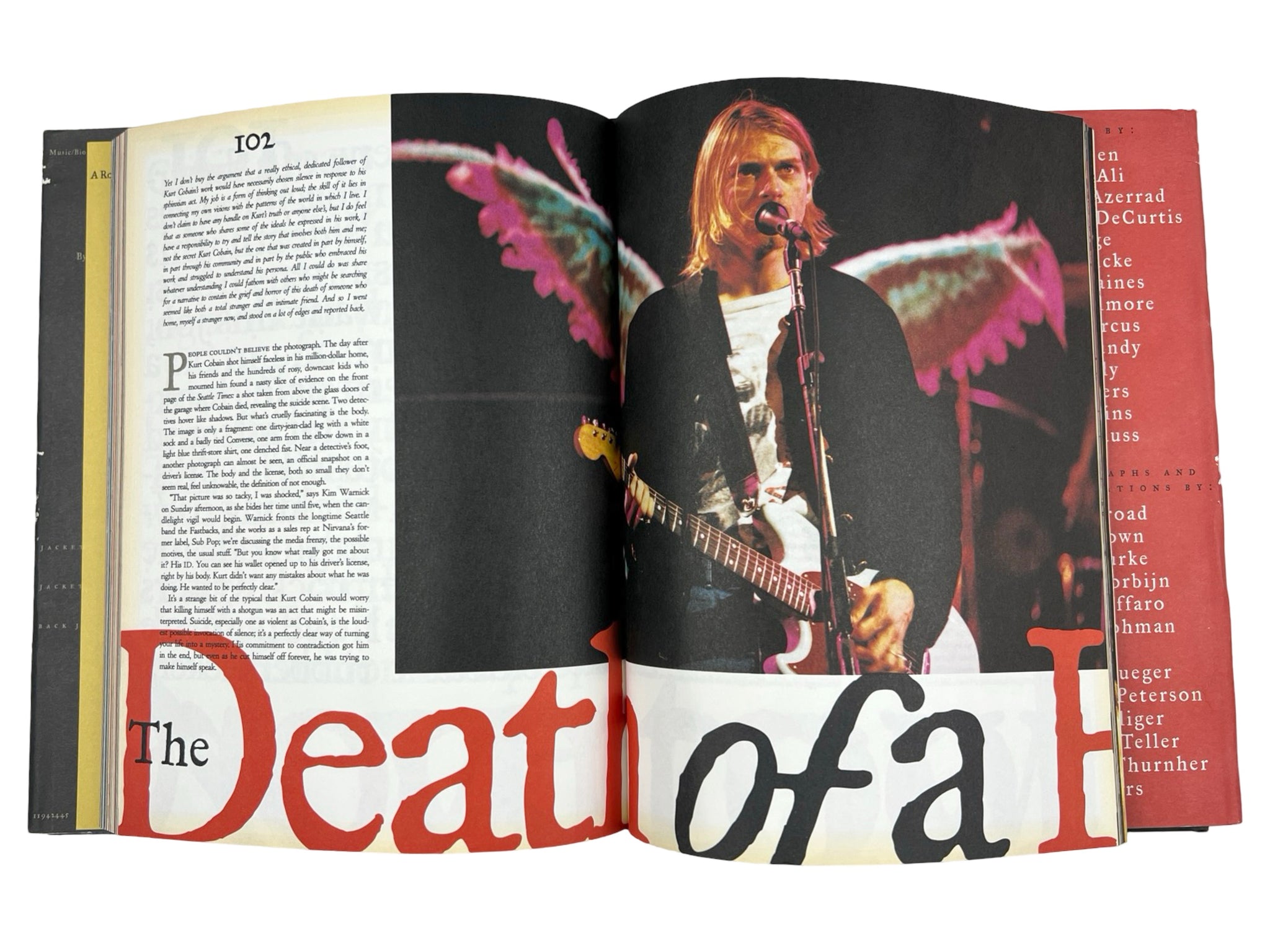 Kurt Cobain Rolling Stone Book