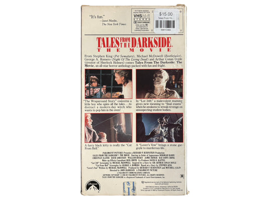 Tales From The Darkside VHS
