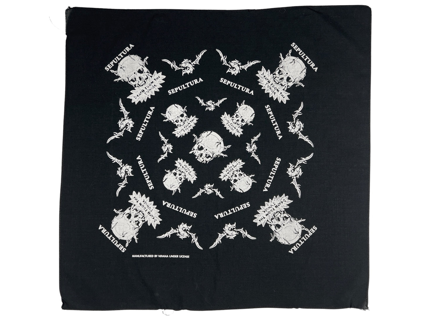 Vintage Sepultura 'Death From the Jungle' Bandana
