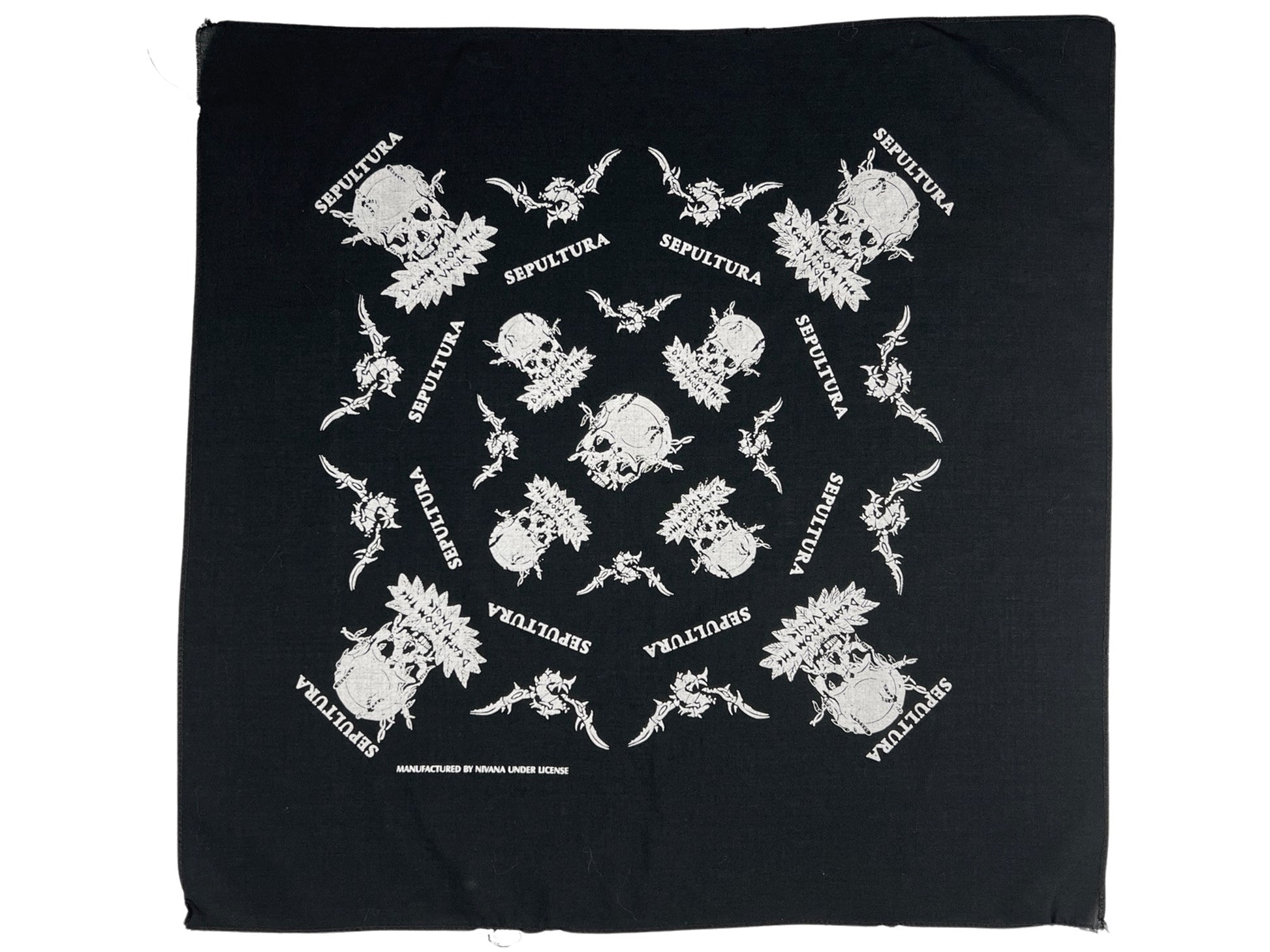 Vintage Sepultura 'Death From the Jungle' Bandana