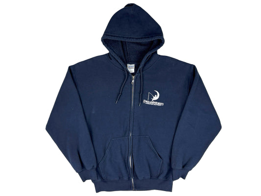 Vintage Dreamworks Animation Television Embroidered Zip Up Hoodie