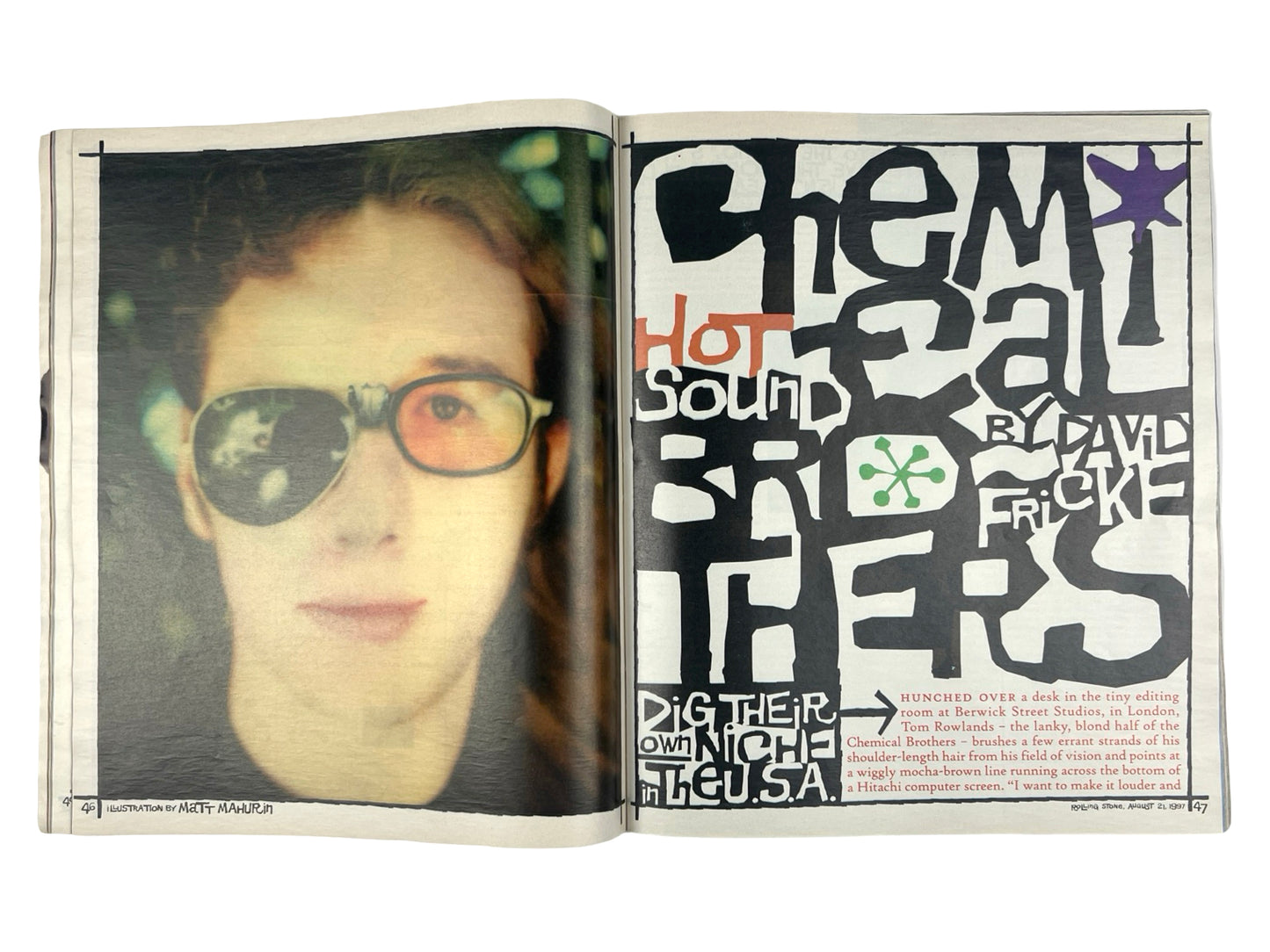 Rolling Stone Magazine Prodigy August 1997