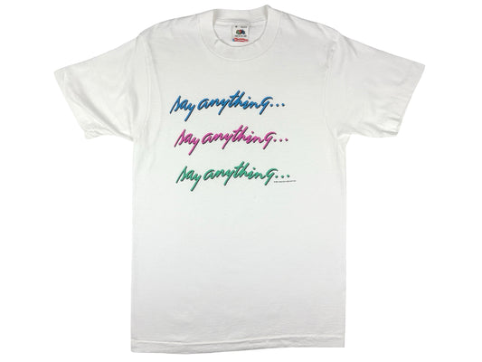 Vintage Say Anything Movie T-Shirt 80s John Cusack John Hughes