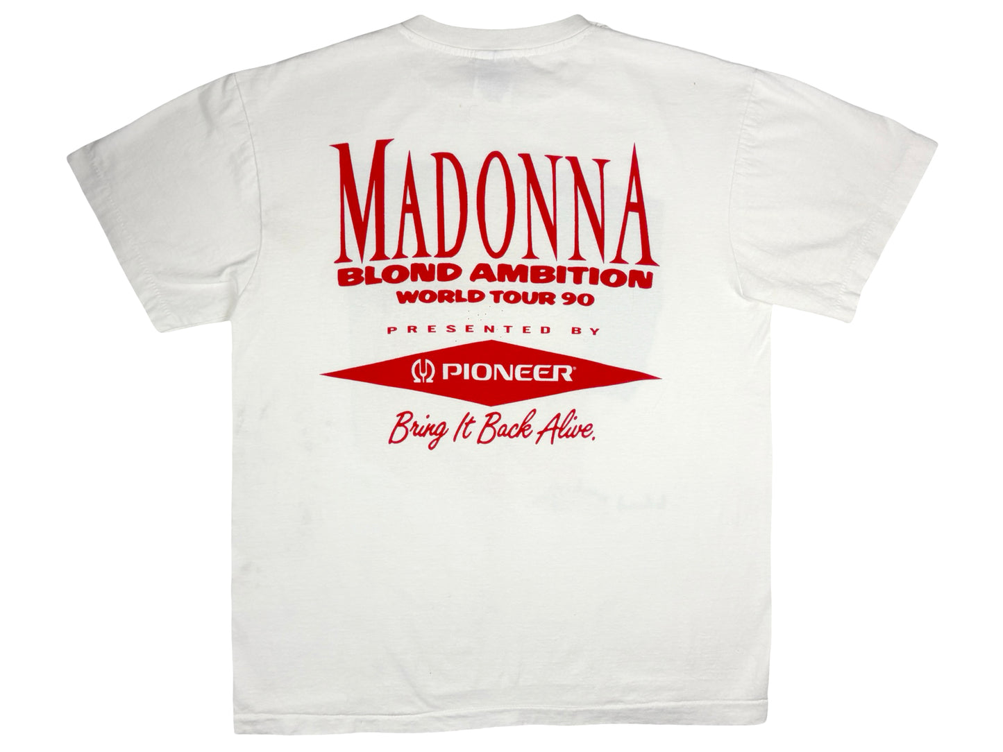 Madonna 'Blond Ambition' Tour 1990 Euro T-Shirt
