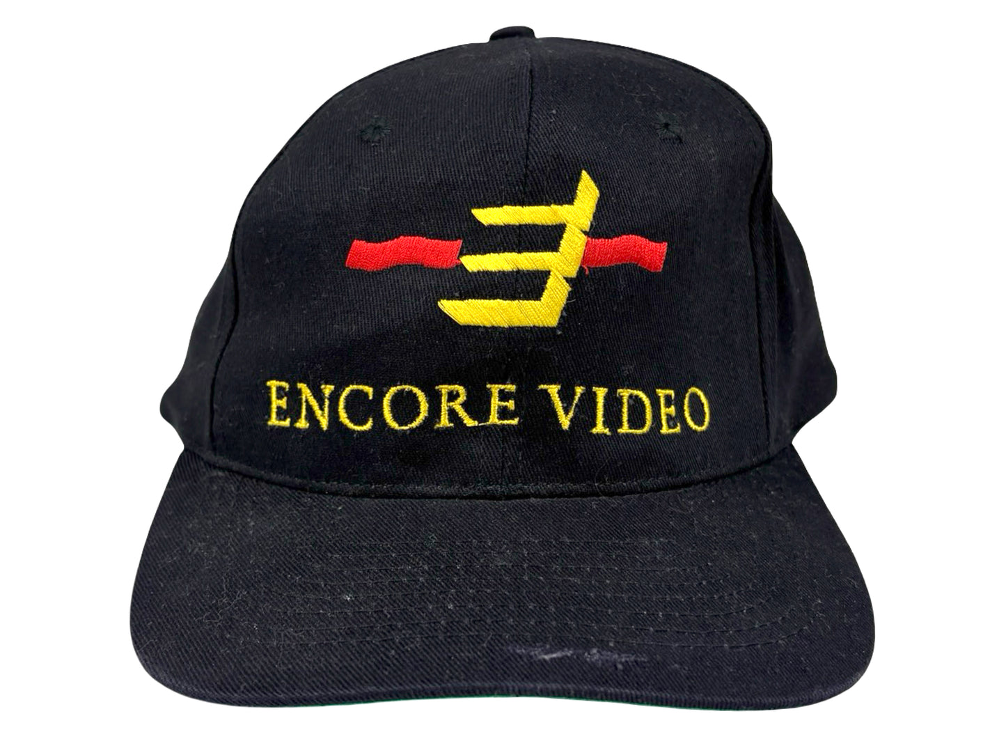 Vintage Encore Video Embroidered Snapback Hat