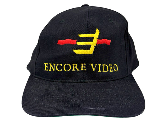 Vintage Encore Video Embroidered Snapback Hat
