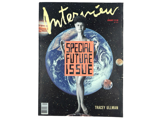 Interview Magazine Tracey Ullman January 1989